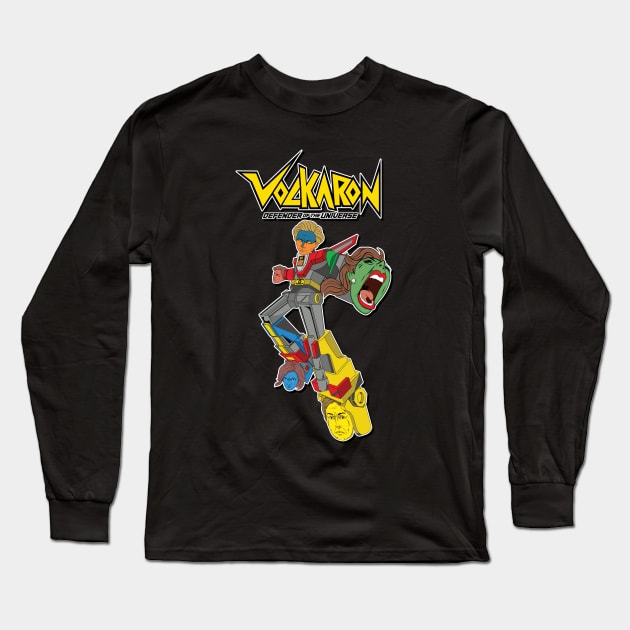 Volkaron - Defender of the Universe Long Sleeve T-Shirt by DARK MARKERS